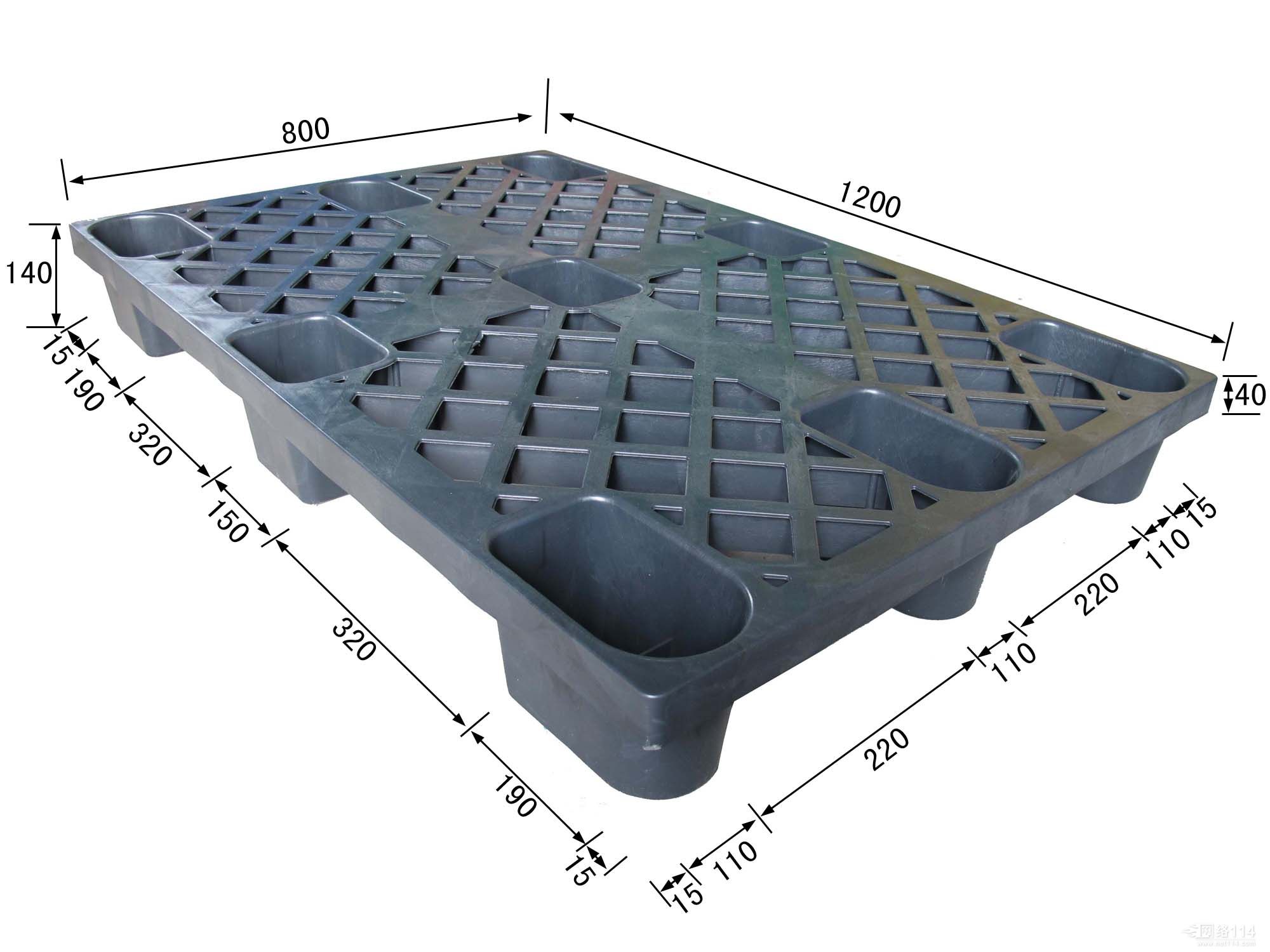 Paleta de logística de alta carga